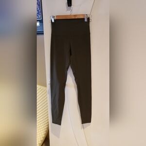 Lululemon Highh-Rise Olive Green Align Leggings
